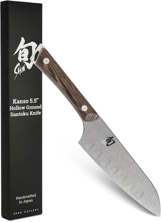 Kanso 5.5" Hollow Ground Santoku Knife