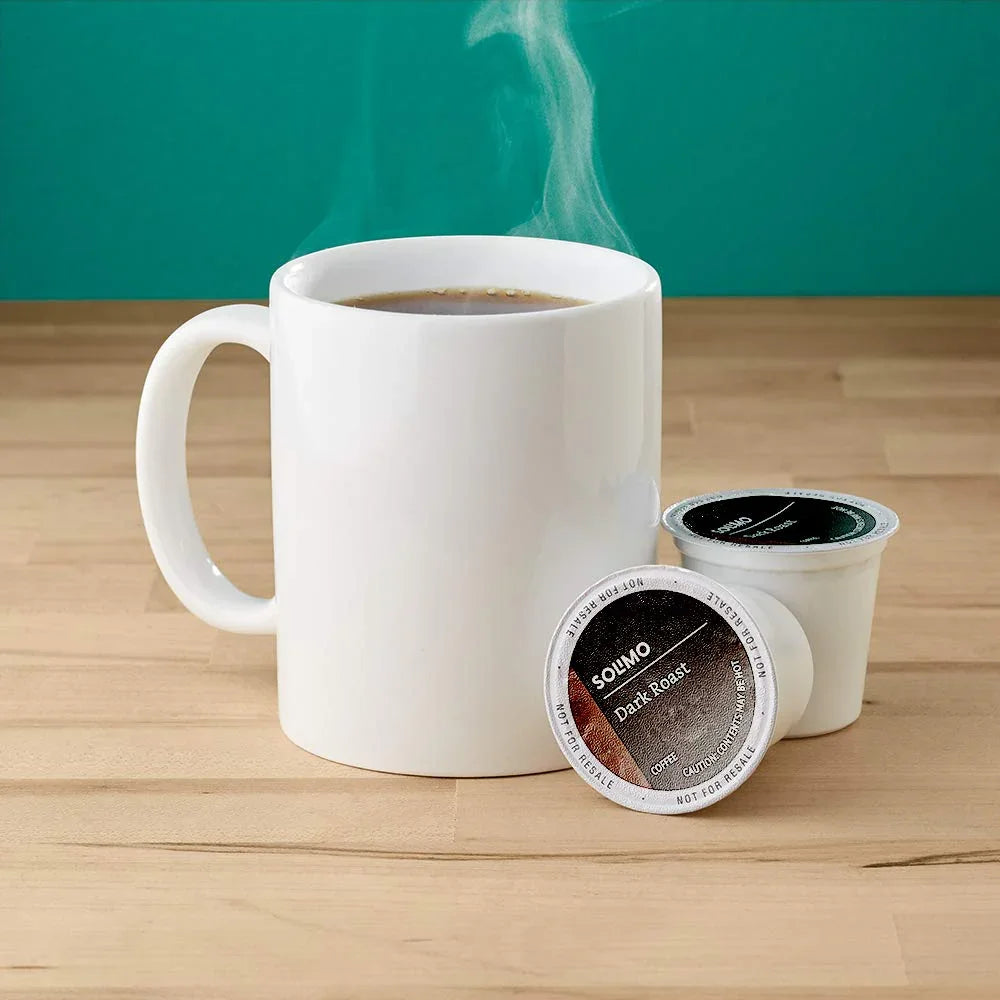 Dark Roast Coffee Pods, Compatible with Keurig 2.0 K-Cup Brewers 100 Count(Pack of 1)
