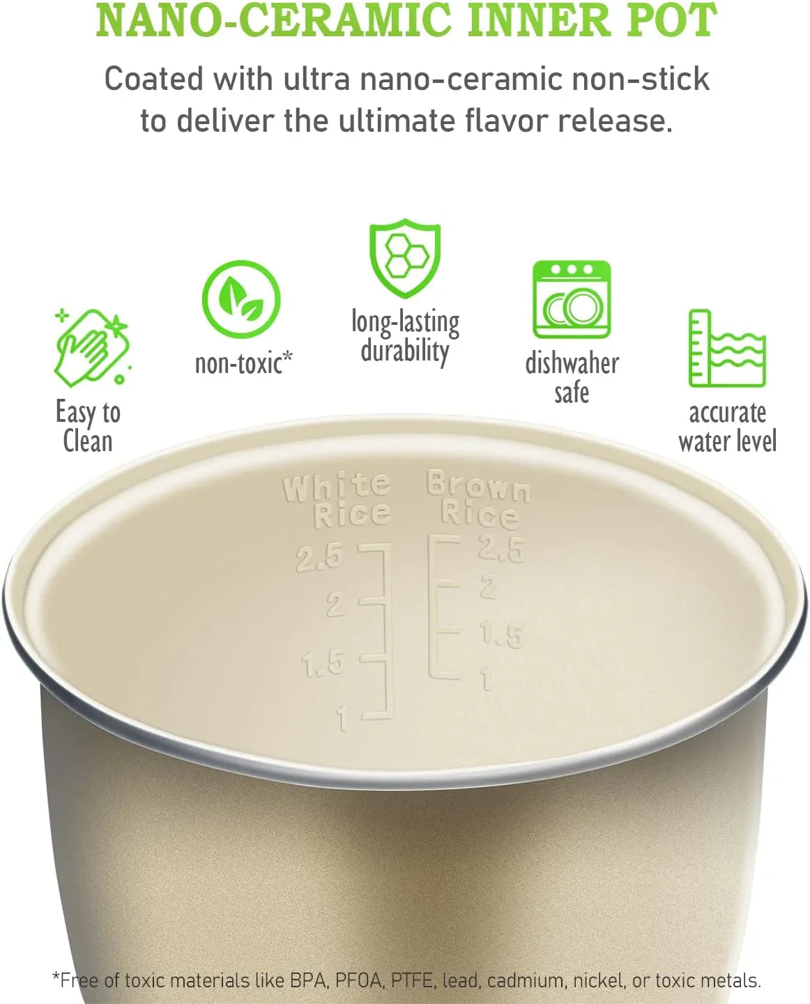 Mini Rice Cooker 2.5 Cups Uncooked, Healthy Ceramic Coating Portable Cooker, 1.2L Travel Small for 1-3 People, Personal Maker, Food Steamer, 12 Hours Delay Timer, Multi-Cooker Grains, Oats