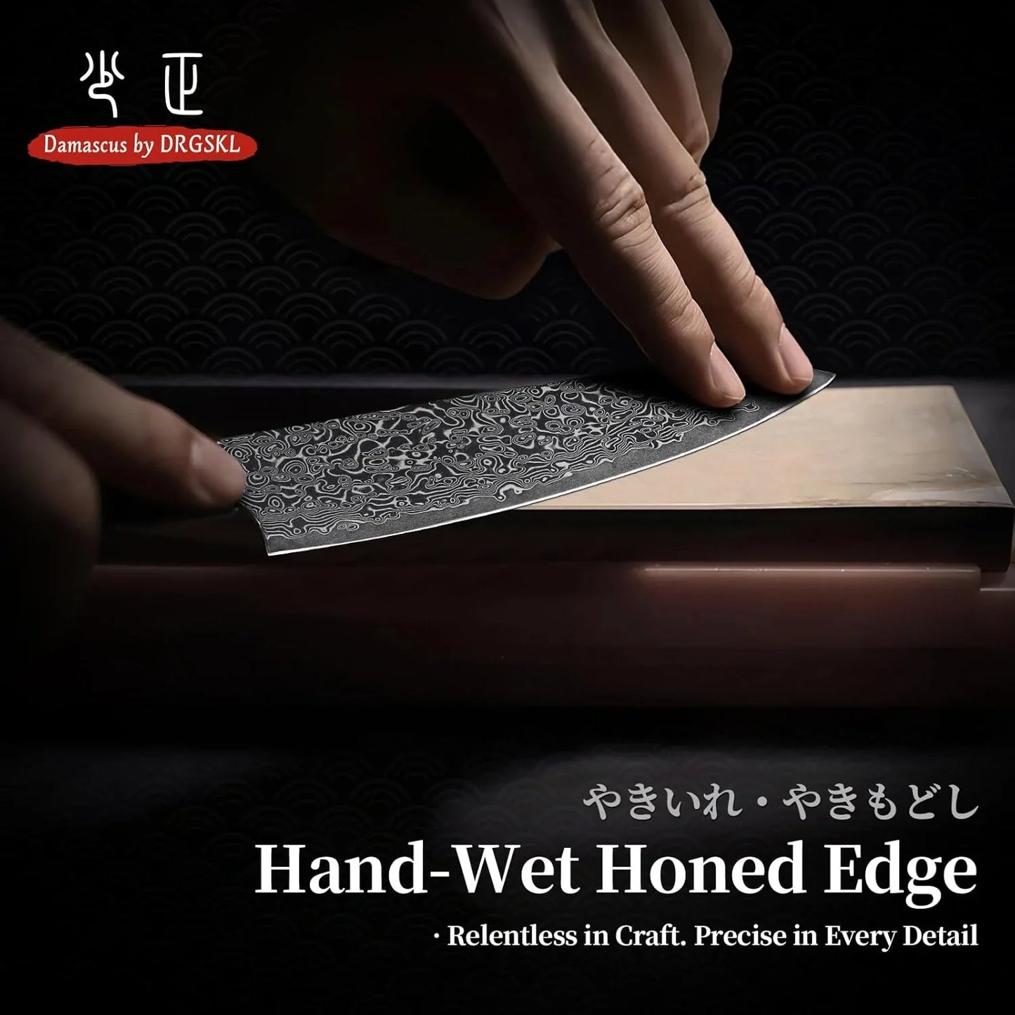 Damascus Kitchen Utility Knife - Japanese VG10 Small Chef Knife 6 Inch - Japanese G10 Handle - Versatile Knives for Vegetable Fruit Meat - with Gift Box