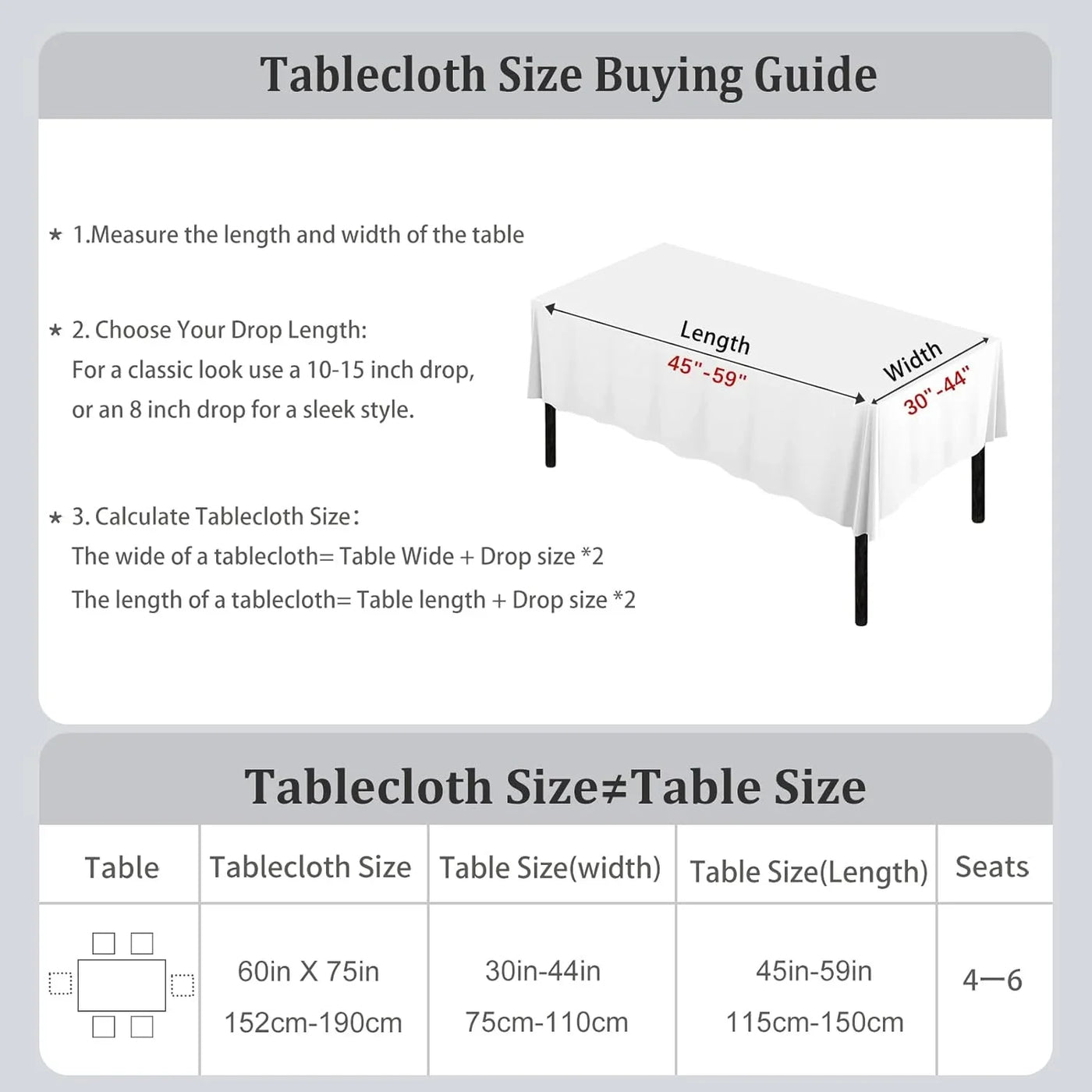 Checkered Tablecloth Rectangle Washable Buffalo Plaid Table Cloth Cotton Linen Gingham Table Cover for Picnic Kitchen Dining Room, Beige and White, 60 * 75