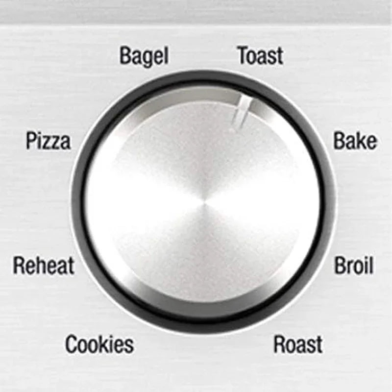 BOV450XL Mini Smart Countertop Oven and Toaster Oven, Small, Brushed Stainless Steel