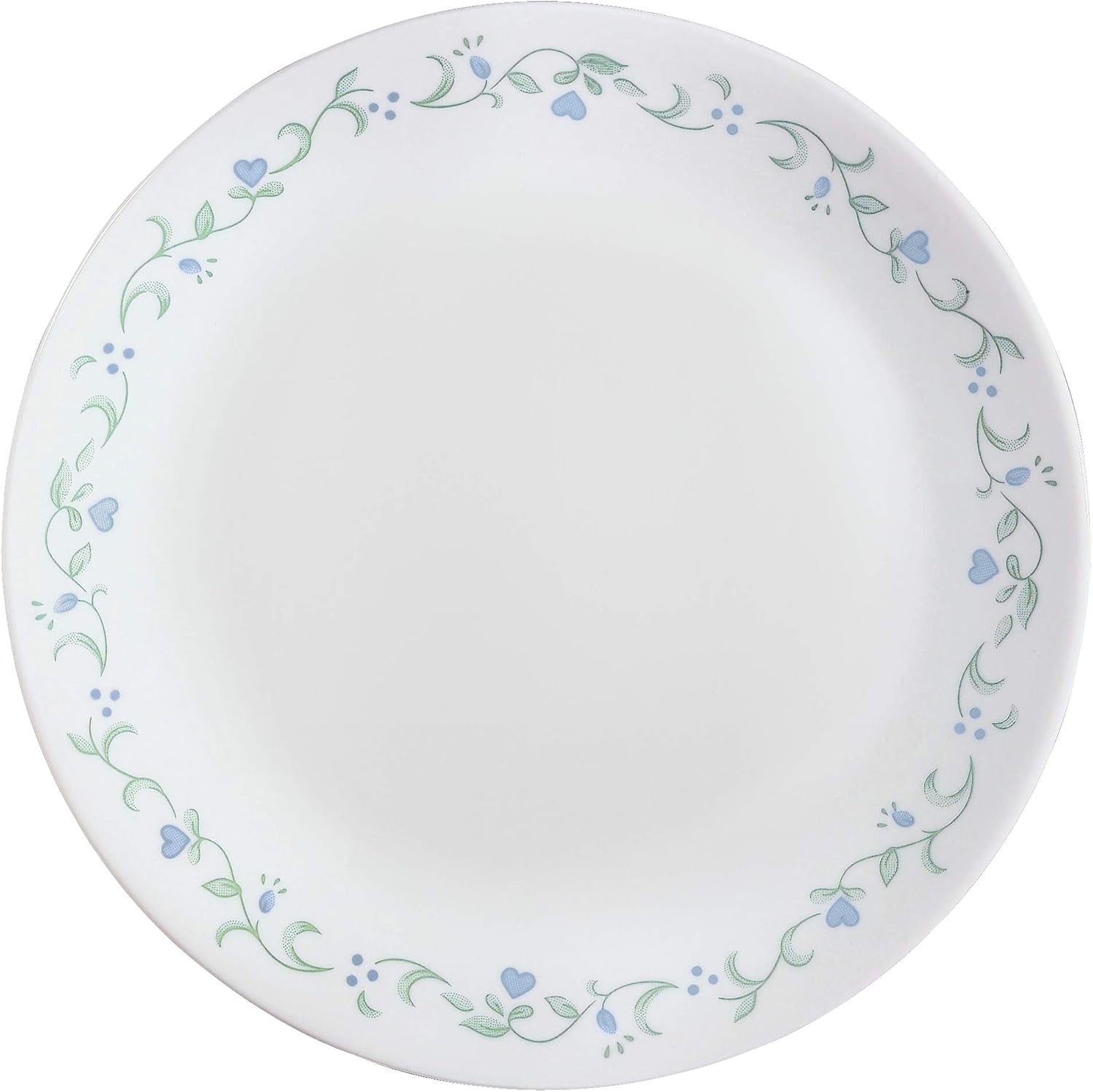 Vitrelle 10.25" Dinner Plates Set, Triple Layer Glass and Chip Resistant, Lightweight round Plates, 8-Piece Country Cottage