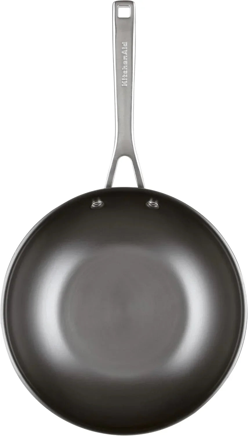 KitchenAid nonstick frying pan with stainless steel handle for everyday cooking