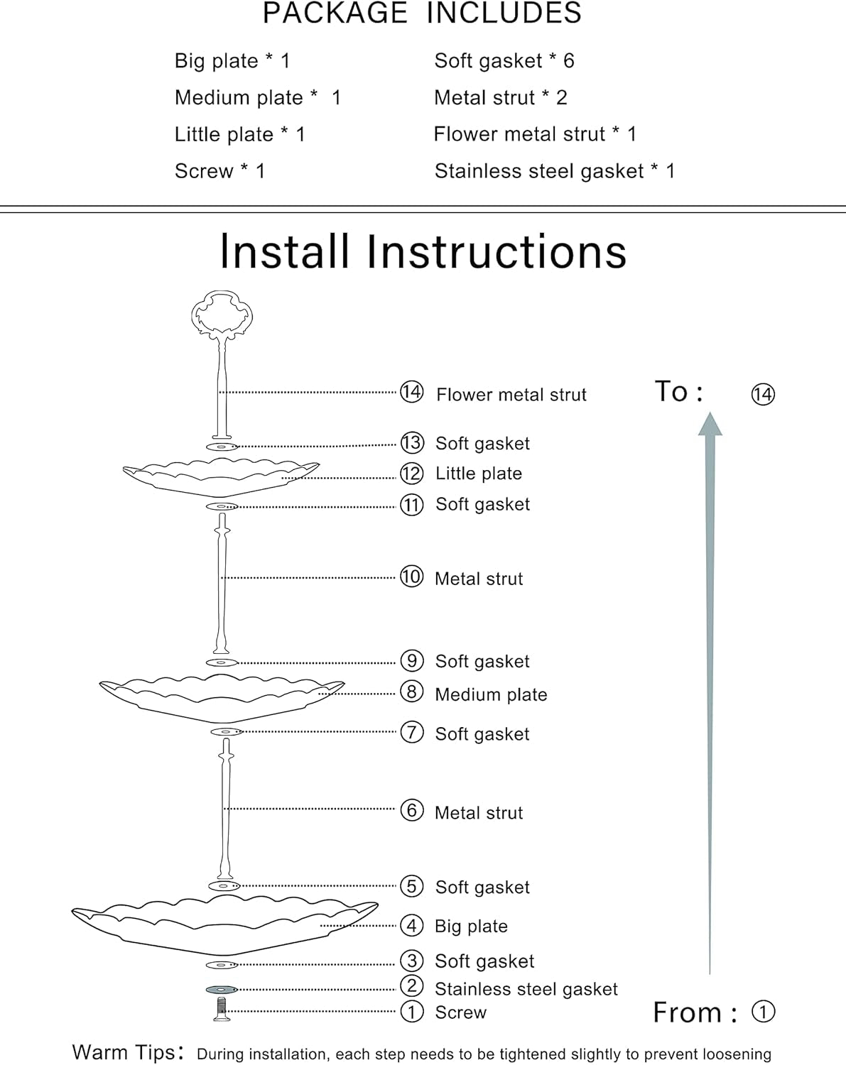 3 Tier Porcelain Cupcake Stand, Tiered Serving Cake Stand, Square White Embossed Dessert Stand, Weddings Parties Pastry Serving Tray