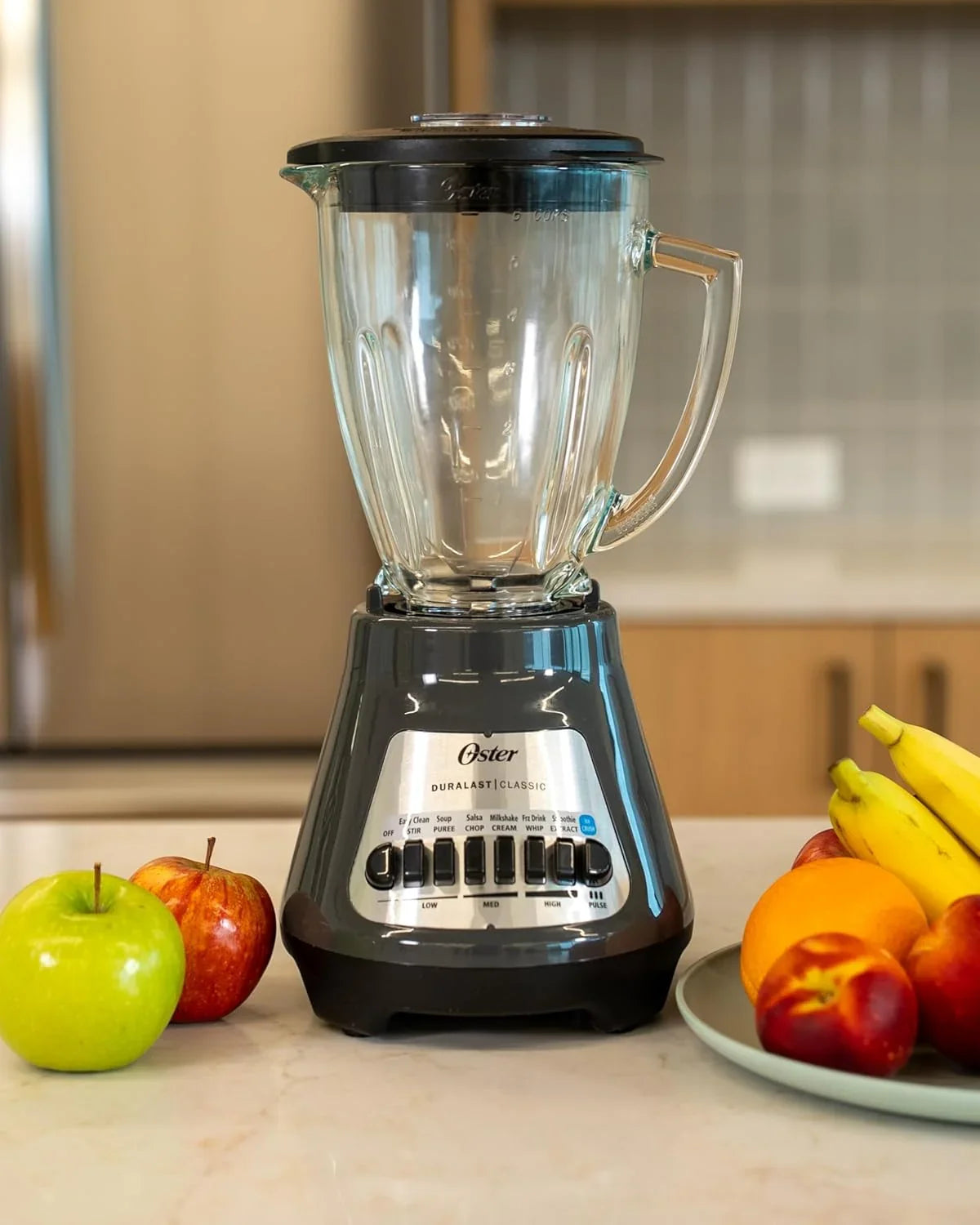 ® Classic Series 8-Speed Blender with 6-Cup Glass Jar, Gray