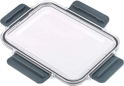 Tritan Plastic Food Storage Containers with Airtight Locking Lids, 11 Containers, Clear, 22-Piece Set