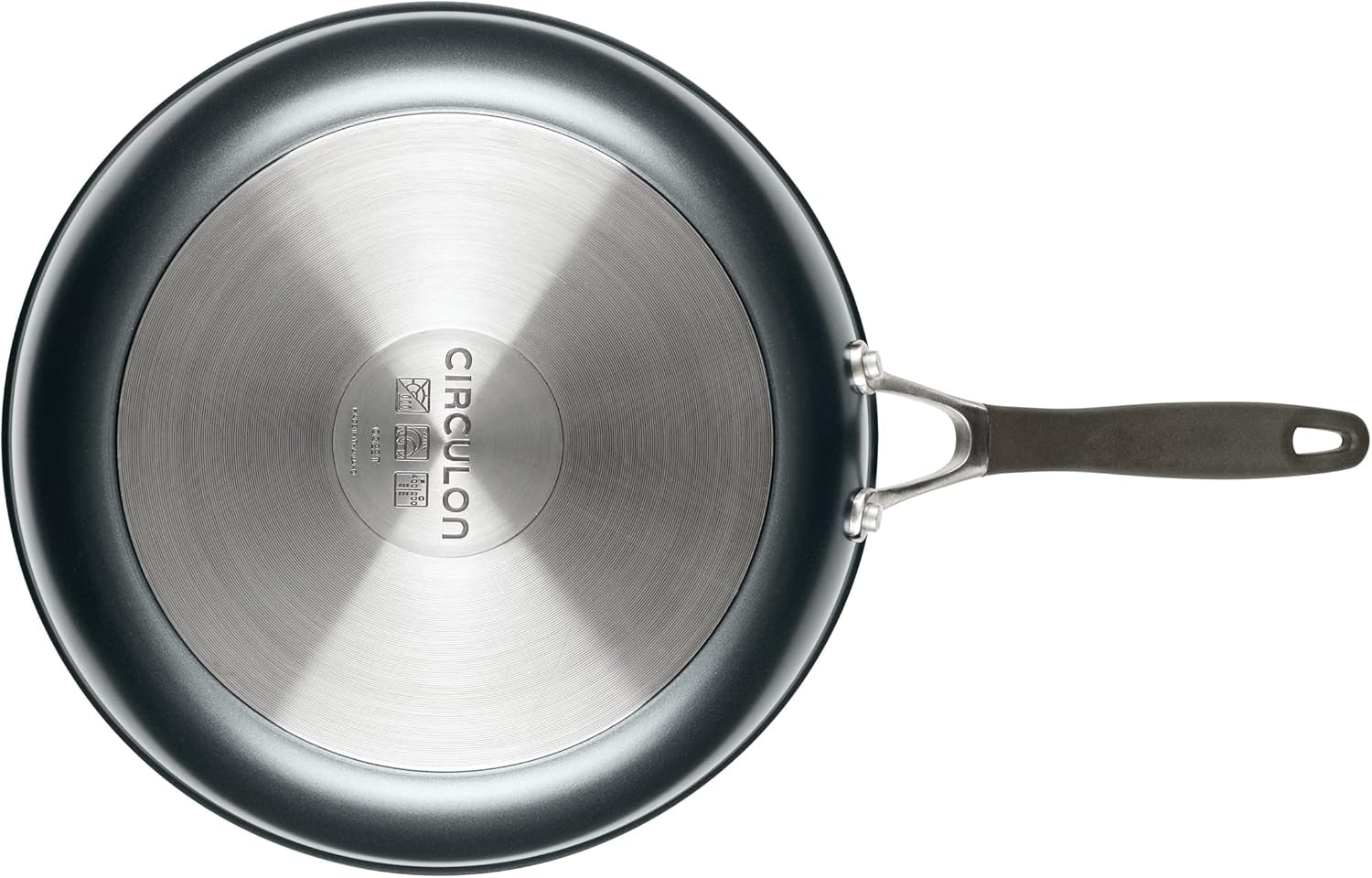 A1 Series with Scratchdefense Technology Nonstick Induction Frying Pan/Skillet, 12 Inch, Graphite