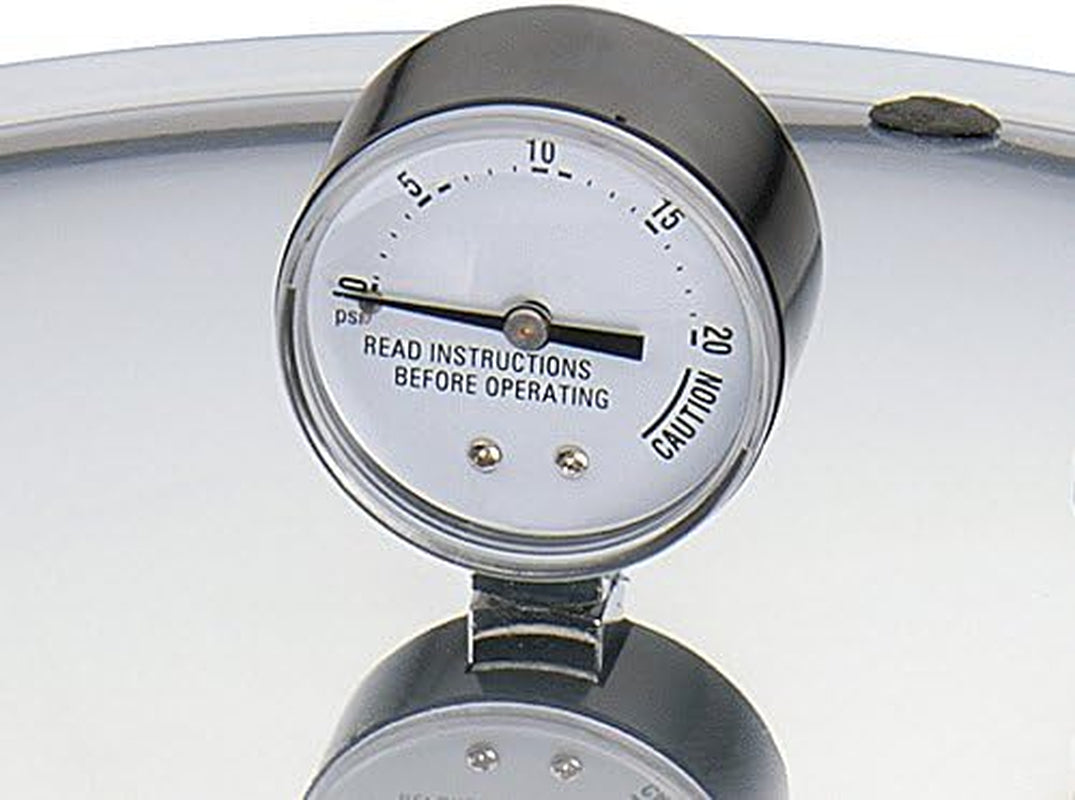 01781 Pressure Canner and Cooker, 23 Qt, Silver