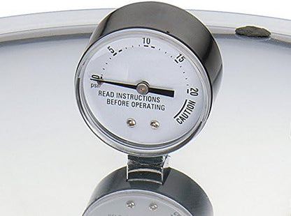 01781 Pressure Canner and Cooker, 23 Qt, Silver