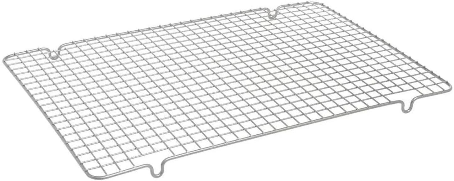 Oven Safe Nonstick Baking & Cooling Grid (1/2 Sheet), One Size, Steel
