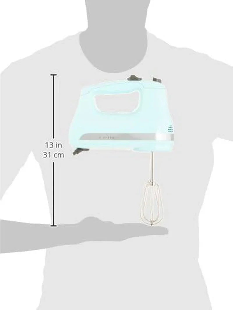 5 Ultra Power Speed Hand Mixer - KHM512, Ice Blue