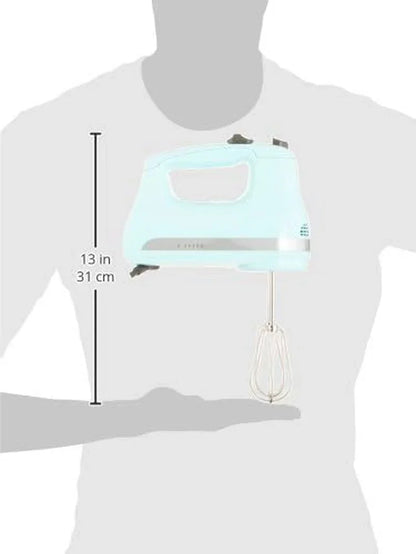 5 Ultra Power Speed Hand Mixer - KHM512, Ice Blue