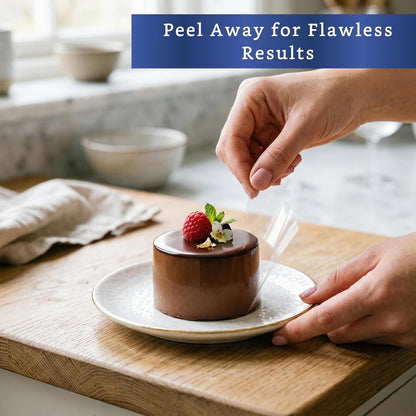 Cake Collar 2 X 600 in (50Ft) - Acetate Roll - Acetate Sheets for Baking - Cake Wrapping Plastic - Acetato Para Pasteles Y Reposteria