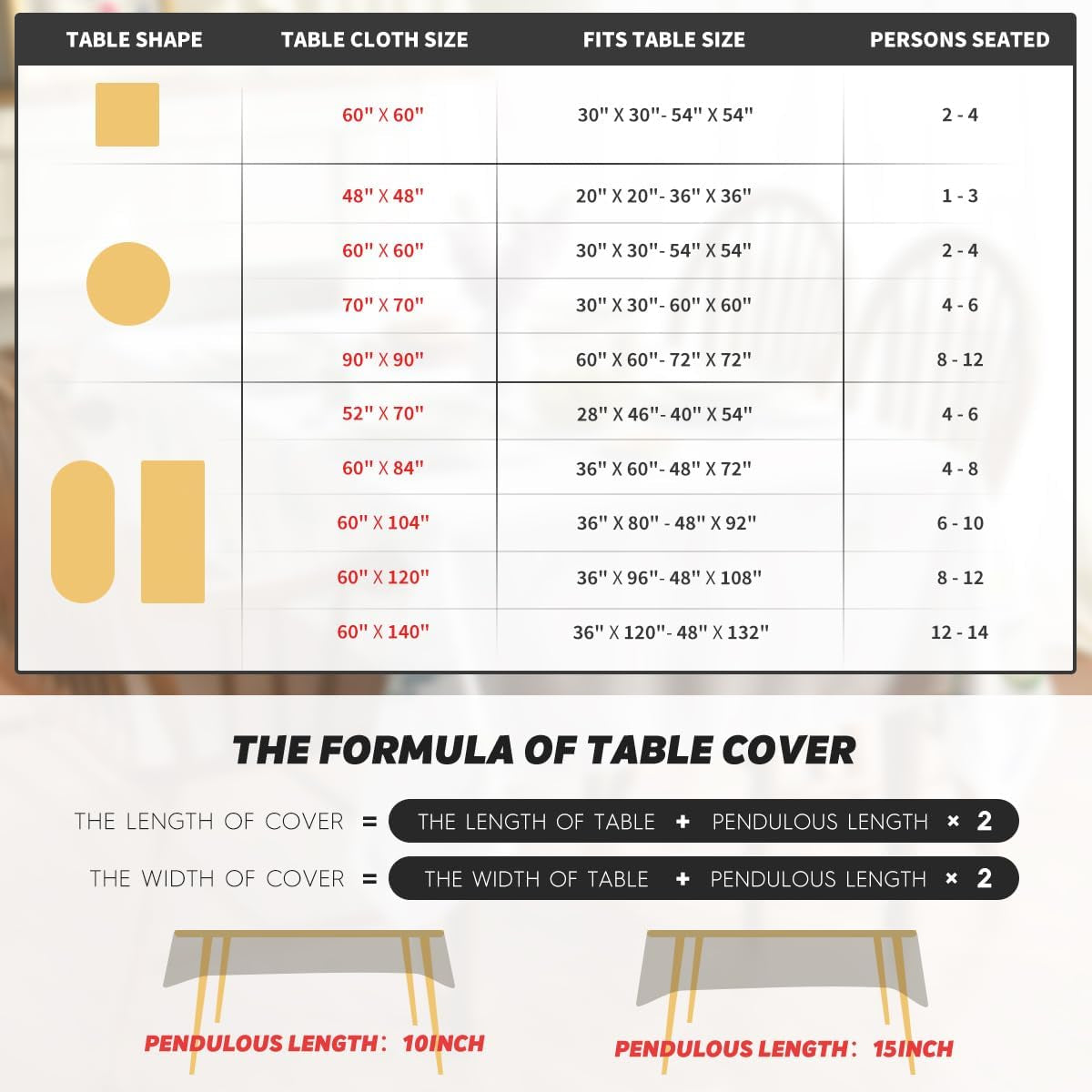 Butterflies Stars Moon Tablecloth 60×84 Inch Rectangular, Black Gothic Vintage Style Washable Table Cover for Party Dinner Patio Garden Picnic