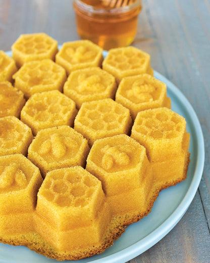 Honeycomb Pull-Apart Pan, 10 Cup, Toffee