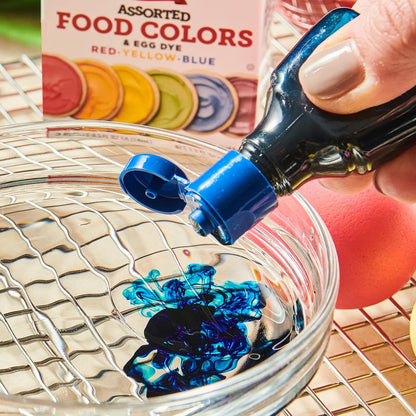 Assorted Food Colors & Egg Dye, 1.5 Fl Oz