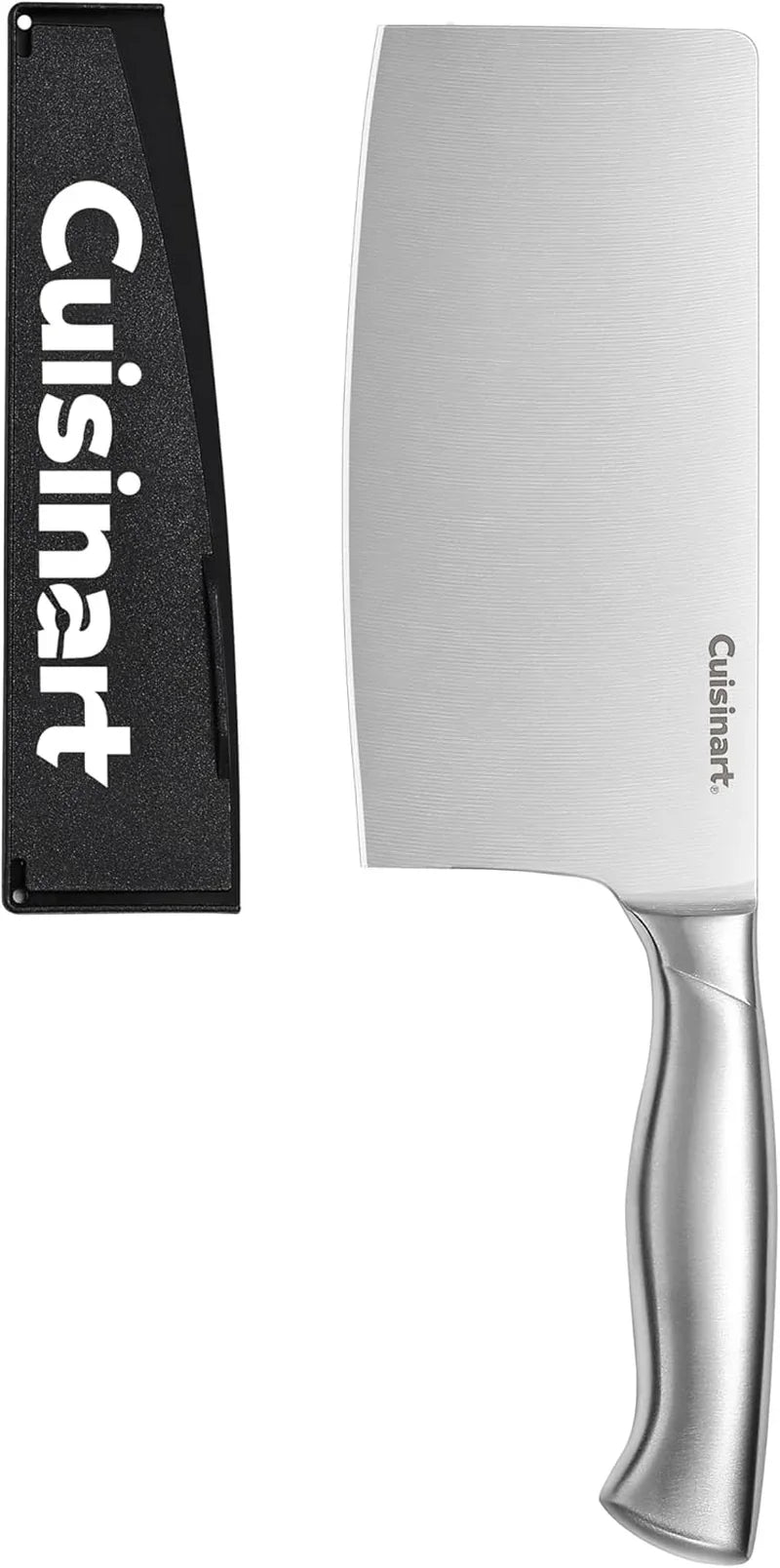 7" Stainless Steel Cleaver with Blade Guard