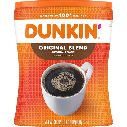 Original Blend Medium Roast Ground Coffee, 30 Ounce