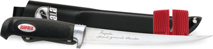 4 Soft Grip Fillet / Single Stage Sharpener / Sheath