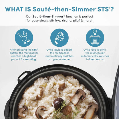 Professional Digital Rice Cooker, Multicooker, 4-Cup (Uncooked) / 8-Cup (Cooked), Steamer, Slow Cooker, Oatmeal Cooker, STS, Auto Keep Warm, 2 Qt, Stainless Steel Exterior, ARC-954SBD