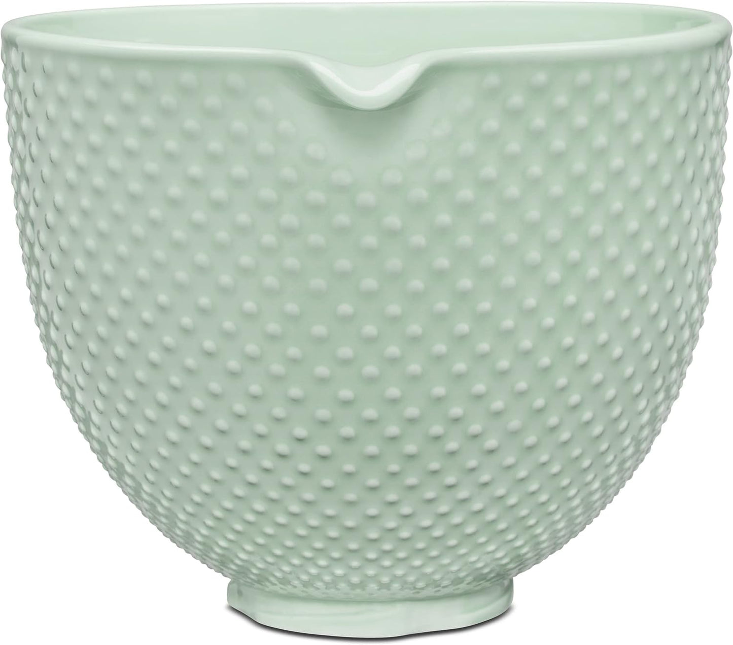 5 Quart Ceramic Bowl for All 4.5-5 Quart Tilt-Head Stand Mixers KSM2CB5TDD, Dew Drop