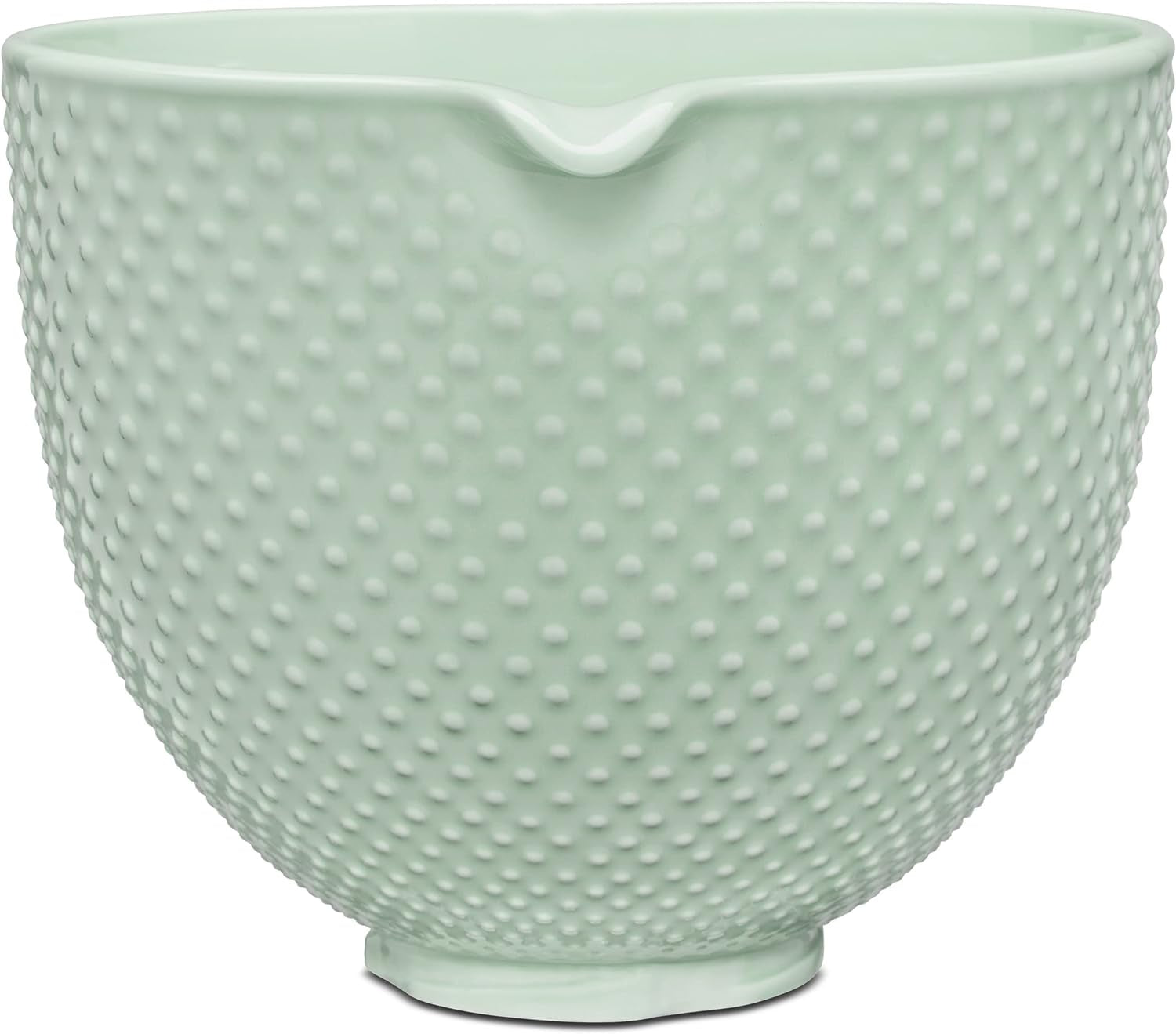 5 Quart Ceramic Bowl for All 4.5-5 Quart Tilt-Head Stand Mixers KSM2CB5TDD, Dew Drop