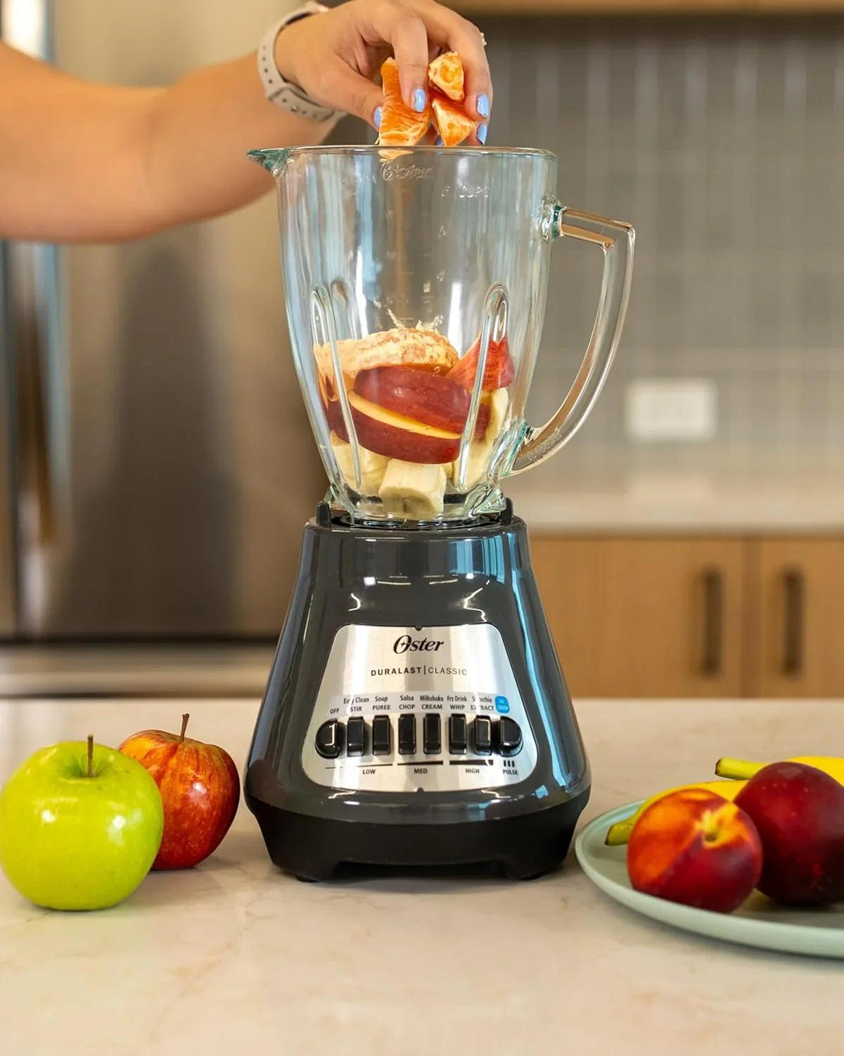 ® Classic Series 8-Speed Blender with 6-Cup Glass Jar, Gray