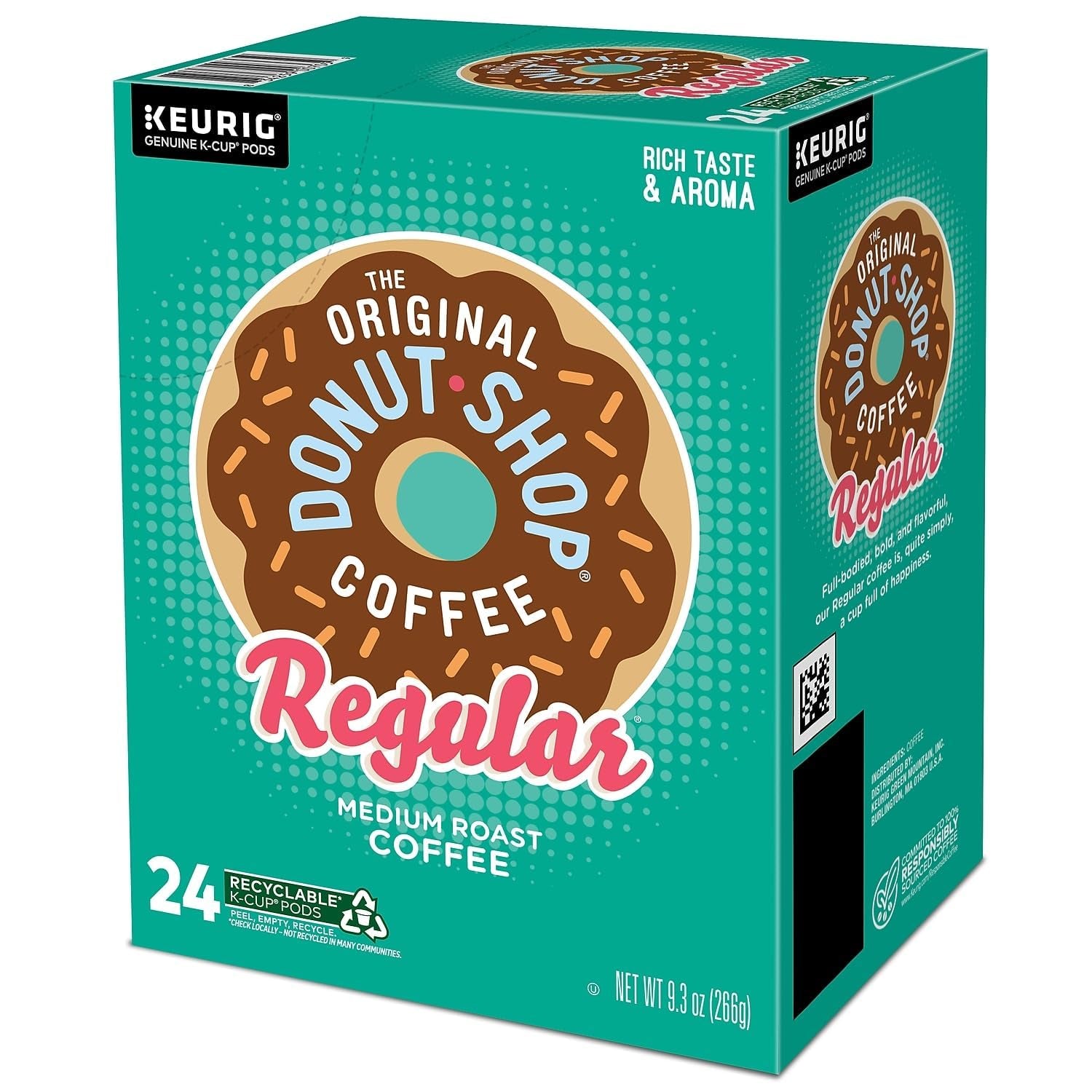 Regular Keurig Single-Serve K-Cup Pods, Medium Roast Coffee, 96 Count
