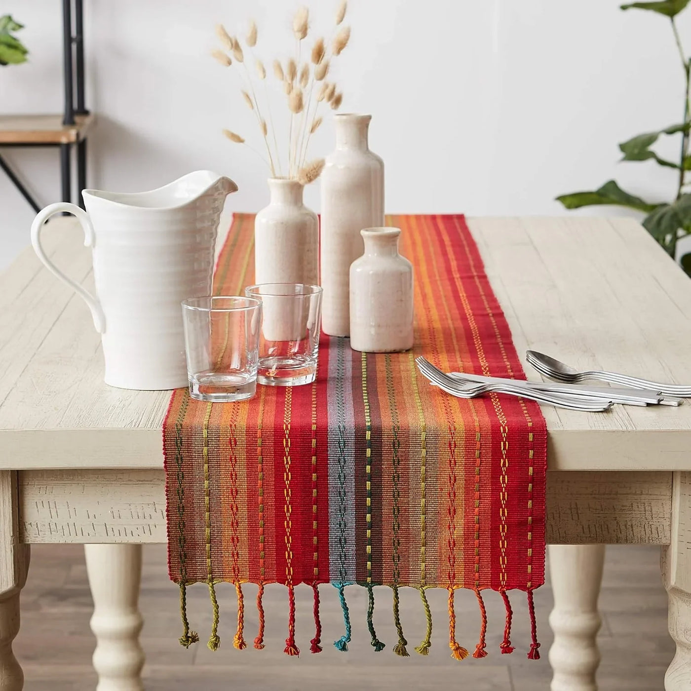 Southwest Collection Tabletop, Table Runner, Spice, "Table Runner, 14X72"""