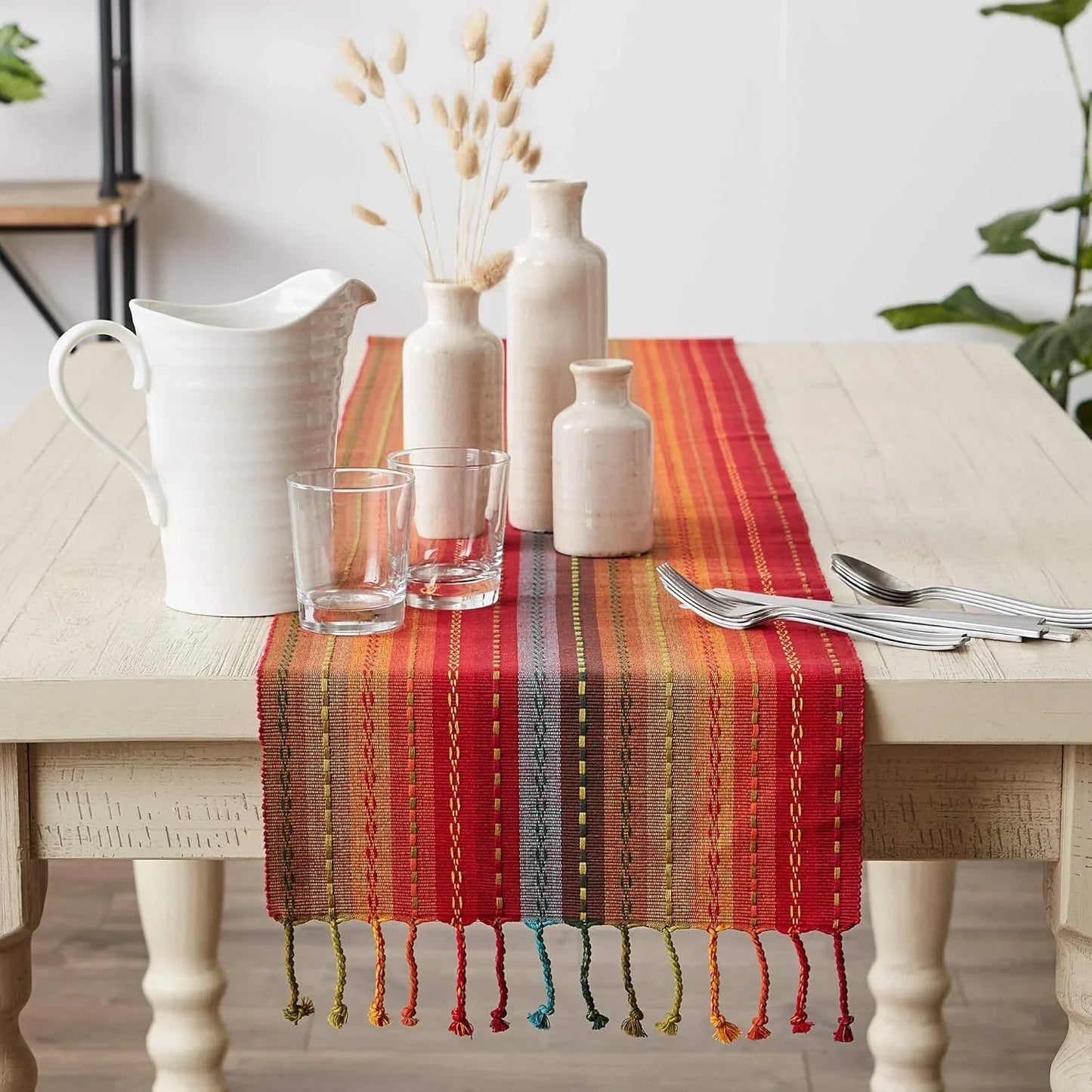 Southwest Collection Tabletop, Table Runner, Spice, "Table Runner, 14X72"""