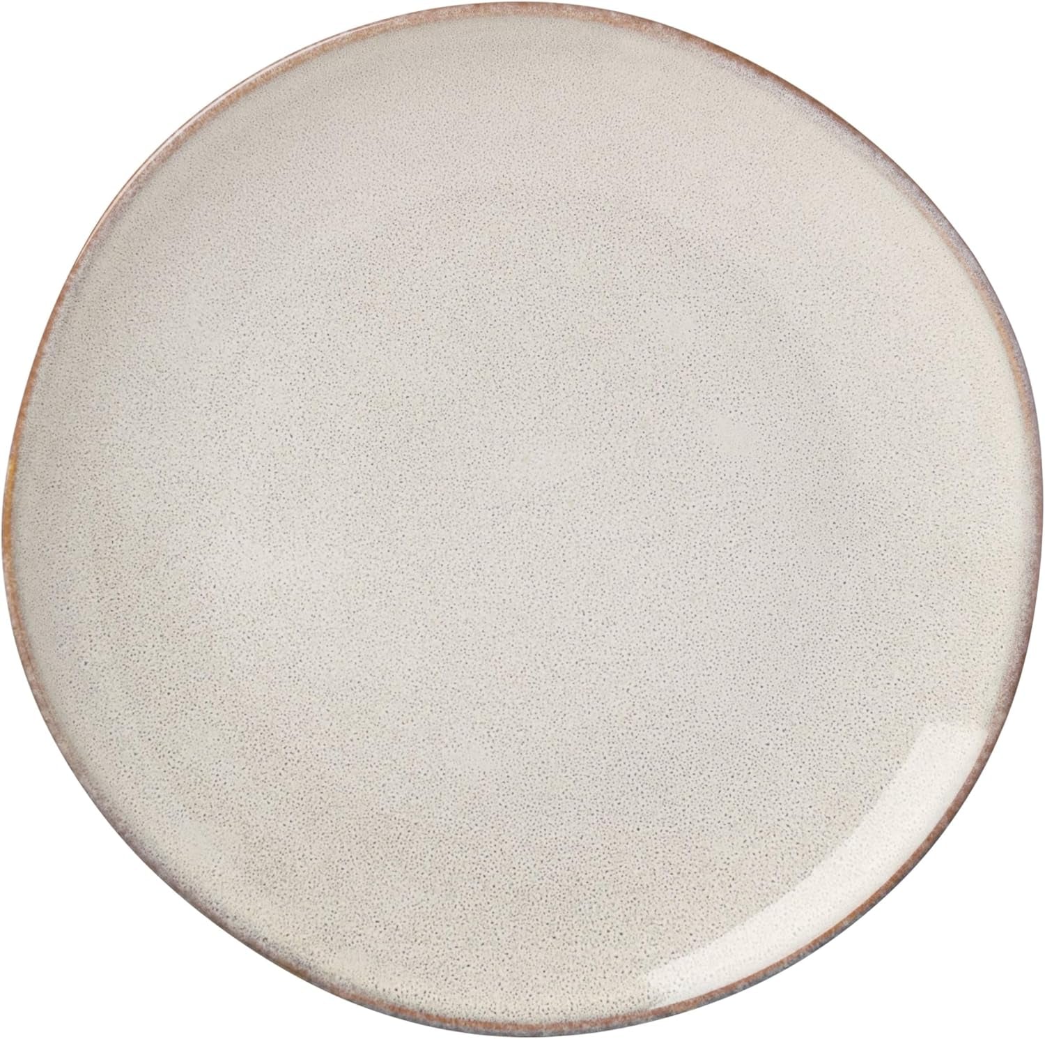 899208 Organic Shades Oatmeal 18-Piece Dinnerware Set, Service for 6