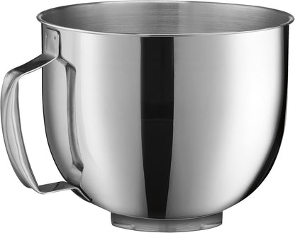 Stand Mixer, 12 Speed, 5.5 Quart Stainless Steel Bowl, Chef’S Whisk, Mixing Paddle, Dough Hook, Splash Guard W/ Pour Spout, White Linen, SM-50NAS, Manual