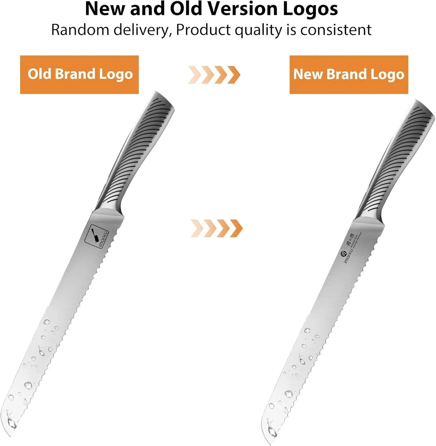 Bread Knife 10 Inch: Japanese High Carbon Stainless Steel Professional Grade Serrated Bread Knife, Razor Sharp Edge Cake Knife for Homemade Bread/Bagels/Cake