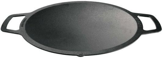 Large Cast Iron Wok Top, Stir Fry Pan, Cooktop for Bonfire and Yukon Fire Pit, Fireplace Accessory, Cooking Surface: 18", Depth: 2.5", Weight: 12.5 Lbs