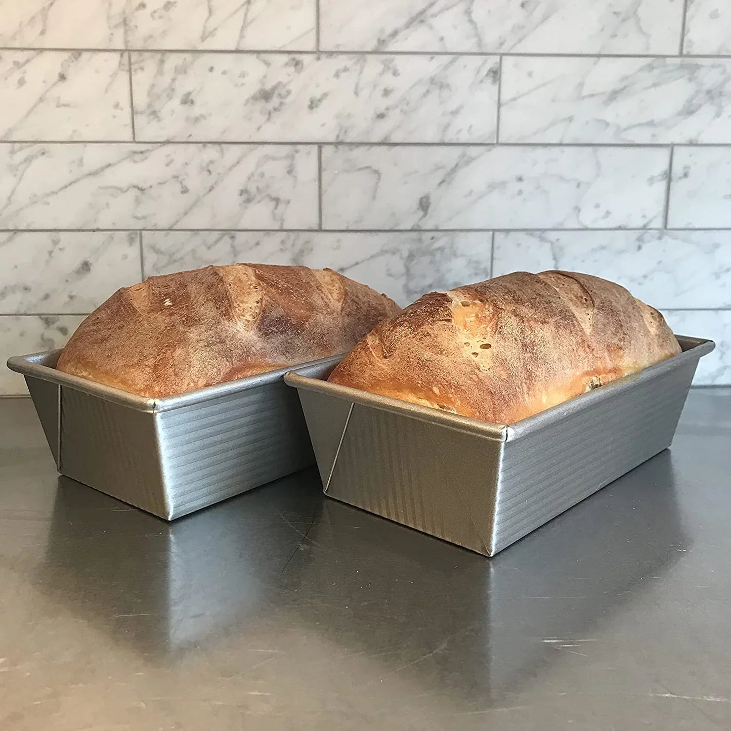 Nonstick Standard Bread Loaf Pan, 1 Pound, Aluminized Steel