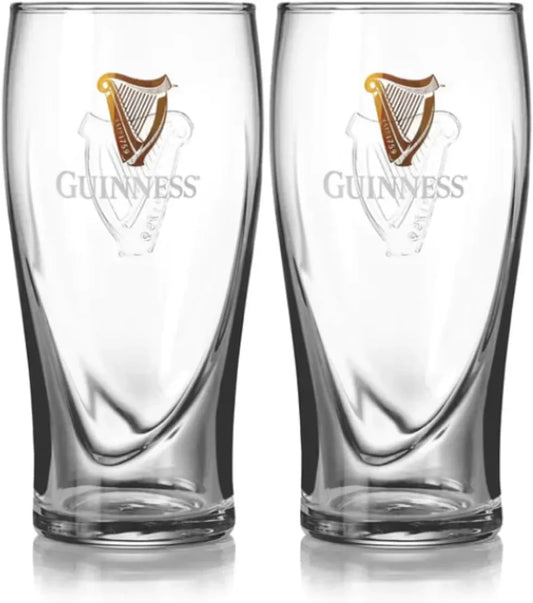 20Oz Beer Glasses Twin Pack | Certified Official Merchandise | Ideal Gift for Beer Lovers