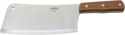 8" Heavy Duty Chinese Cleaver with Wooden Handle, 3-1/2″