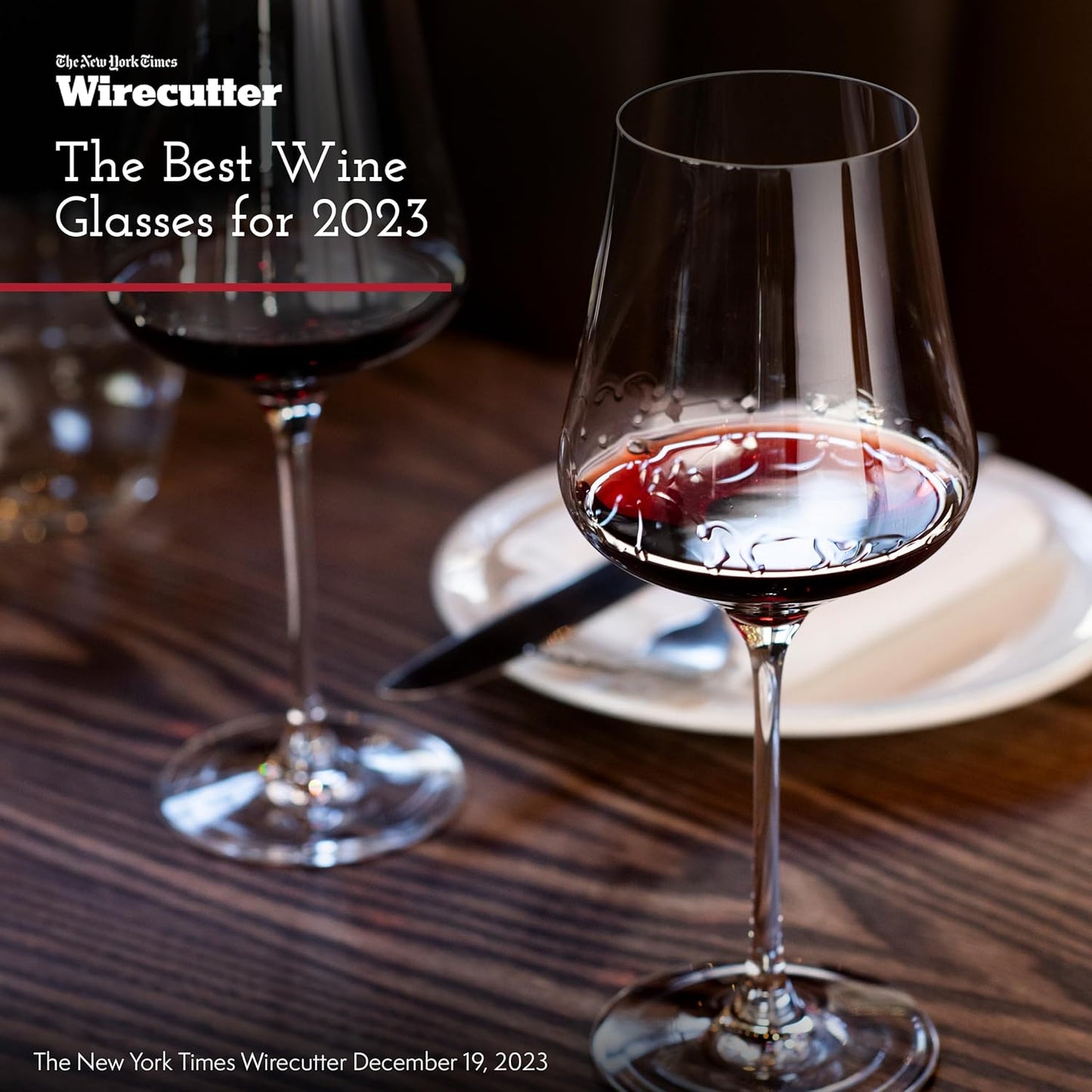 -Austrian Crystal Wine Glass - "Standart" Edition - Set of 2