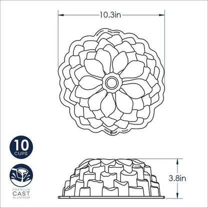 Blossom Bundt Pan ,Toffee
