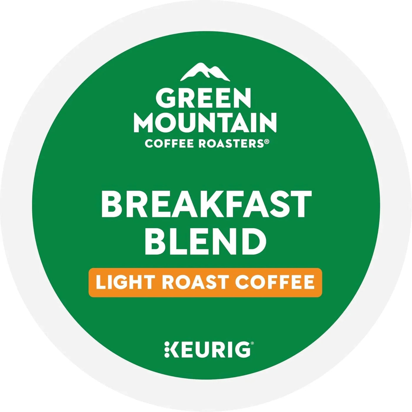 Breakfast Blend Single-Serve Keurig K-Cup Pods, Light Roast Coffee, 96 Count