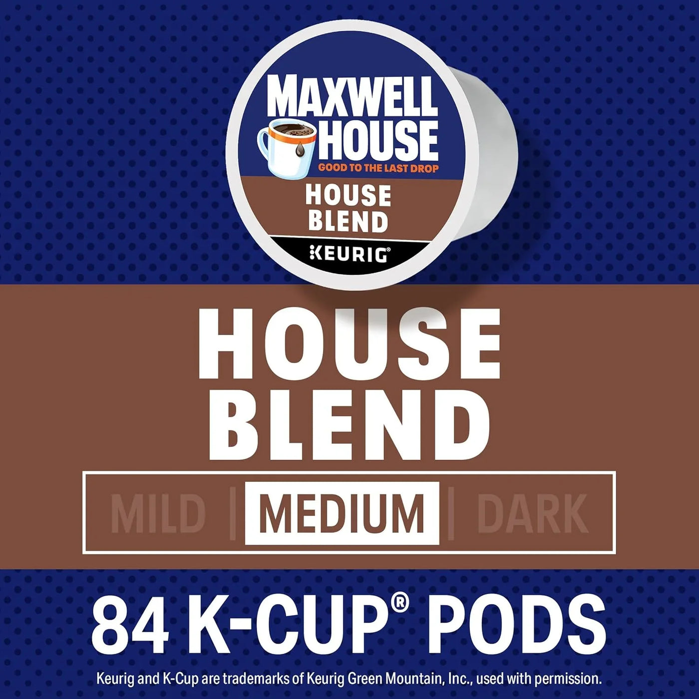 House Blend Medium Roast K-Cup Coffee Pods, 84 Ct Box