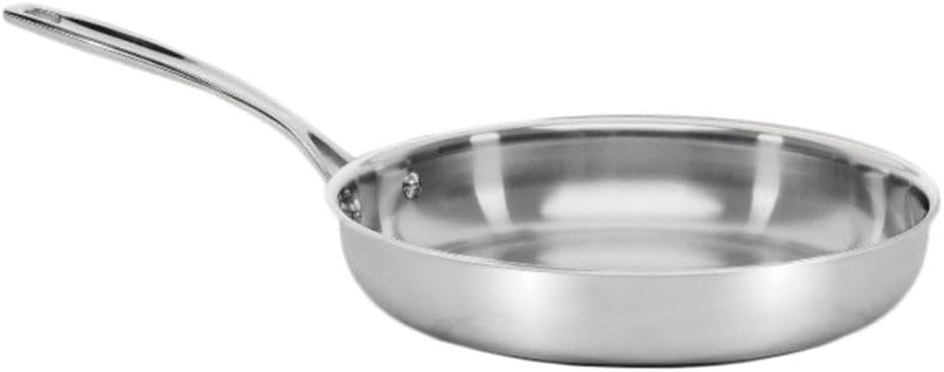 Custom Clad 5-Ply Stainless Cookware 10" Fry Pan, CC522-24