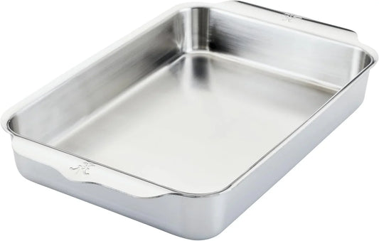 Provisions Ovenbond – 9" X 13" Tri-Ply Rectangular Stainless Steel Baking Pan