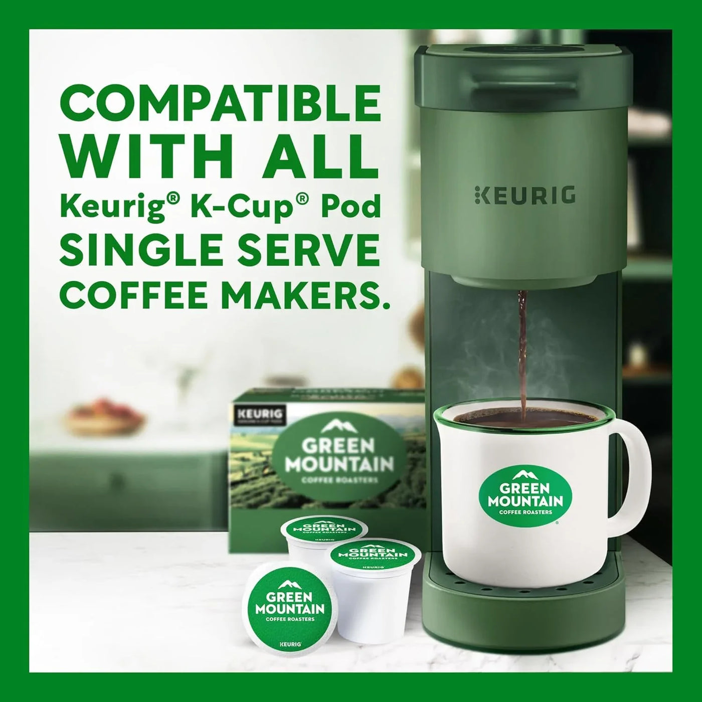 Dark Magic Coffee, Keurig Single-Serve K-Cup Pods, Dark Roast, 96 Count