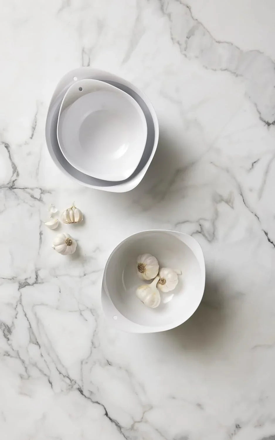 Precision Craft Mixing Bowl Set 2 Pcs Elevate Your Culinary Experience Stylish Nesting Bowls for Effortless Cooking and Baking