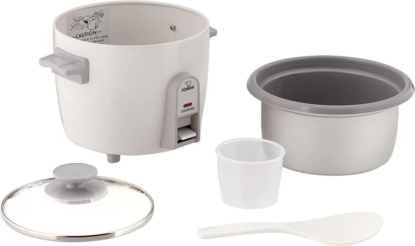 3 Cup Rice Cooker/Steamer ( White)