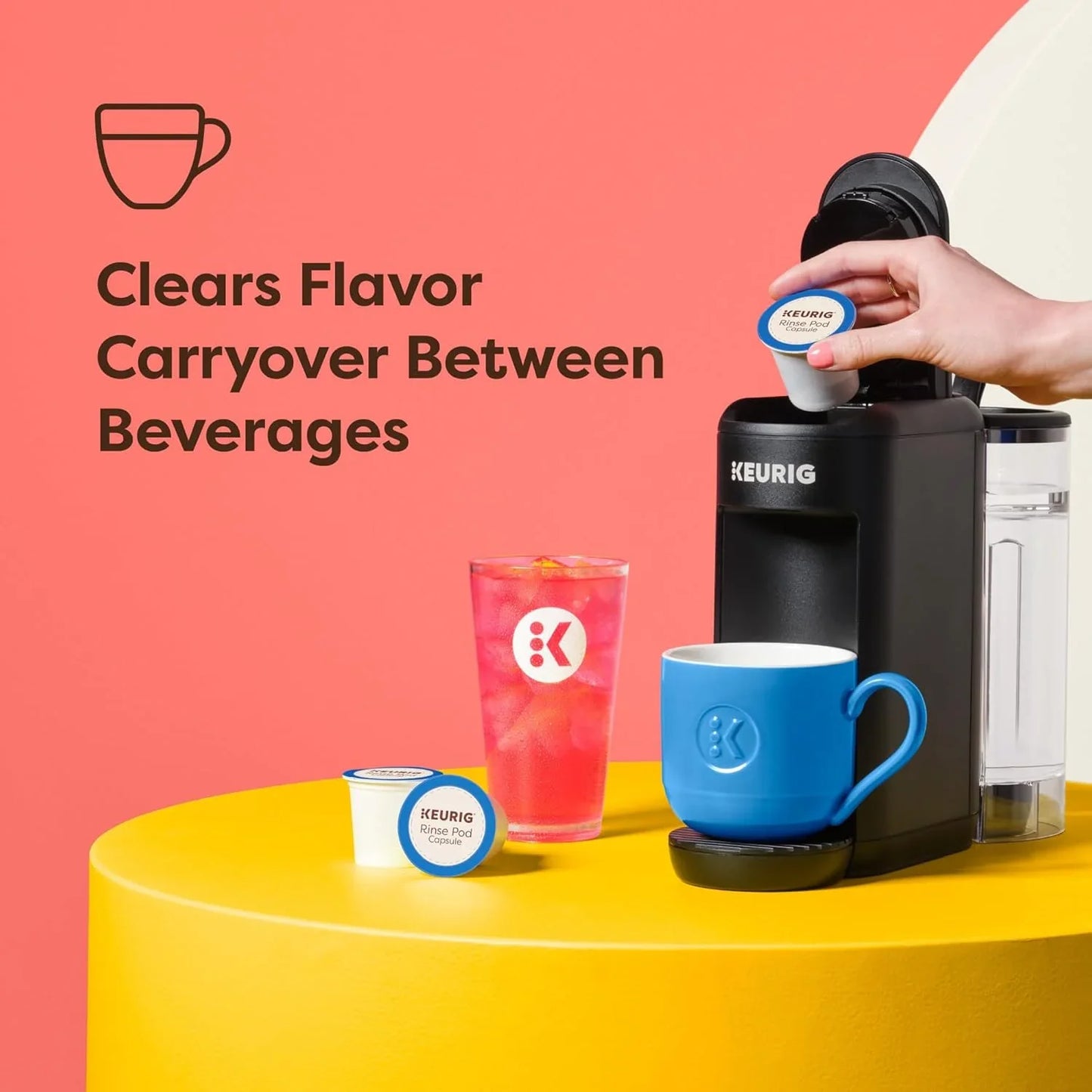 Brewer Cleanse Kit for Brewer Descaling and Maintenanceincludes Descaling Solution & Rinse Pods, Compatible with  Classic/1.0 & 2.0 K-Cup Pod Coffee Makers, 5 Count