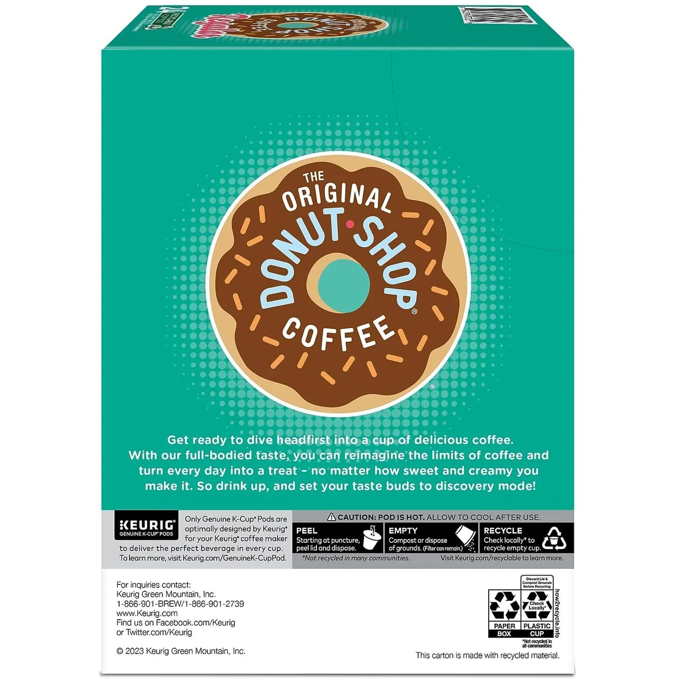 Regular Keurig Single-Serve K-Cup Pods, Medium Roast Coffee, 96 Count