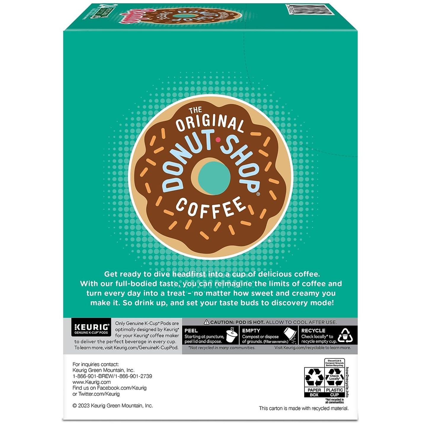 Regular Keurig Single-Serve K-Cup Pods, Medium Roast Coffee, 96 Count